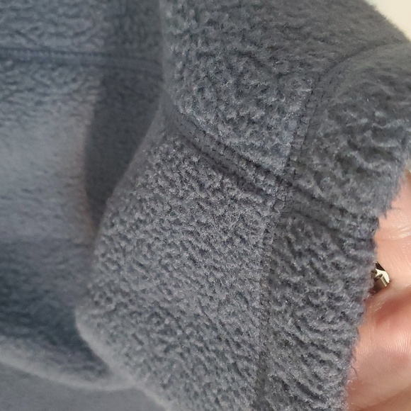 L.L Bean Katahdin Fleece Pullover 1/4 Zip Jacket Size Med Tall Gunmetal Grey Men - Picture 11 of 13